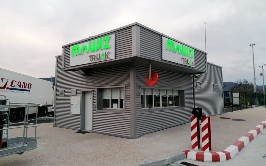 mowiz TRUCK Oiartzun. Parking seguro para camiones.