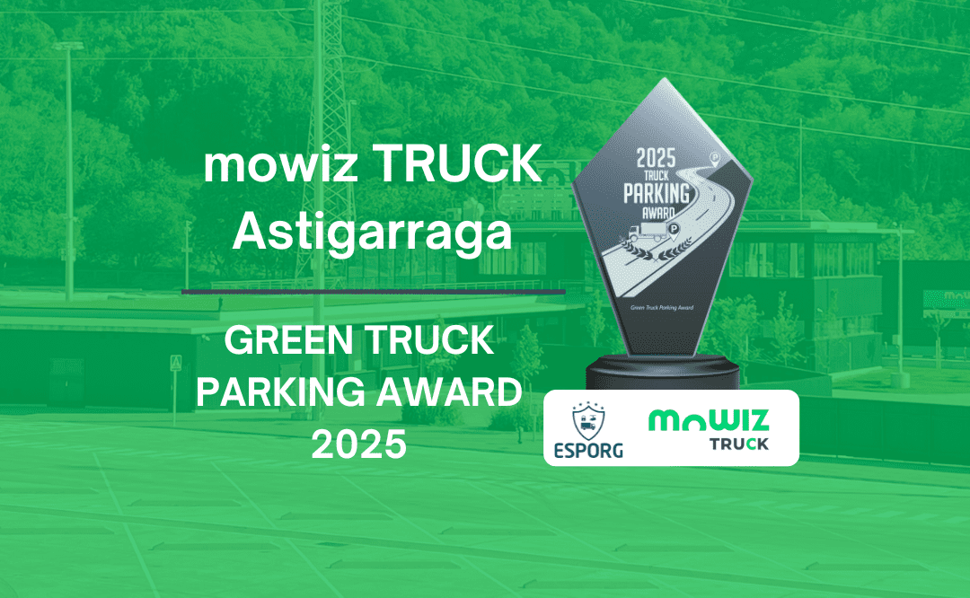 mowiz TRUCK Astigarraga ganador del Green Truck Parking Award 2025 