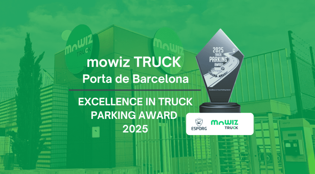 mowiz TRUCK Porta de Barcelona - Excellence in Truck Parking Award 2025