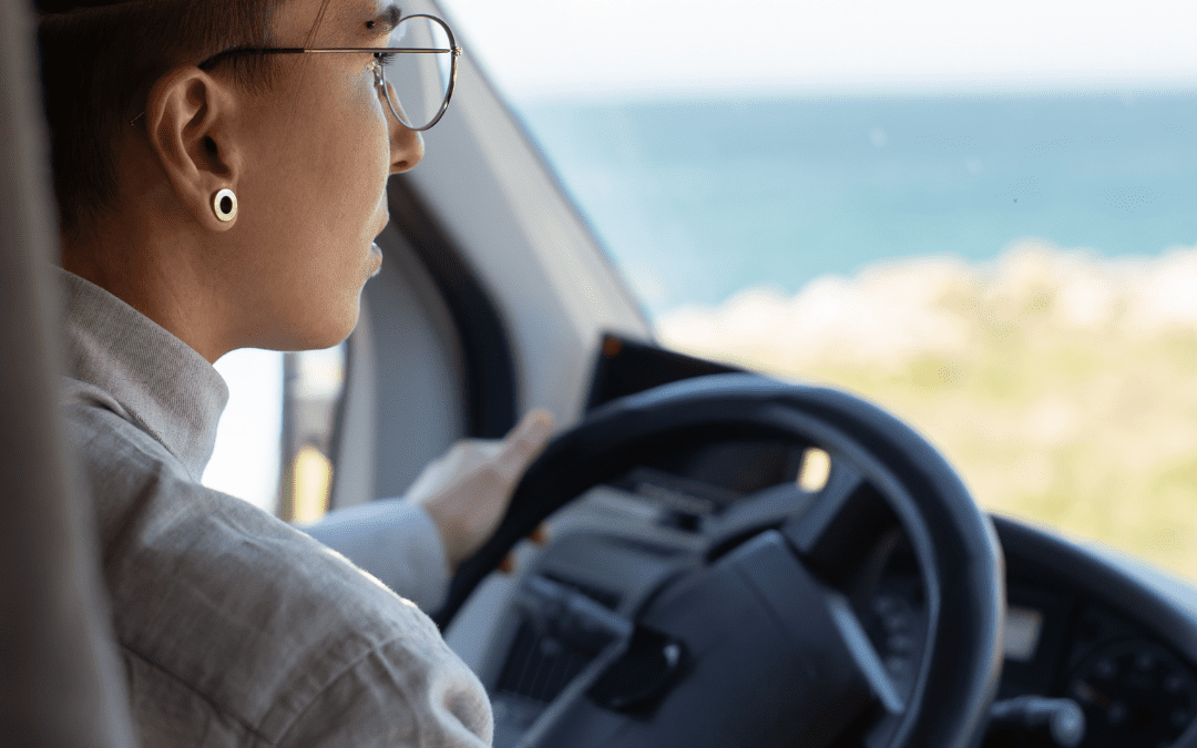 Mujeres en el sector de transporte