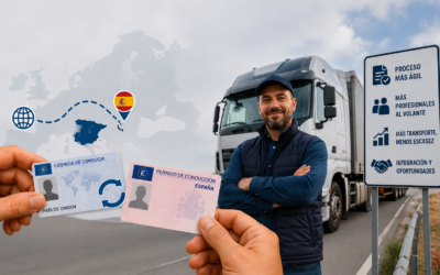 Canje de carnés para camioneros extranjeros: ¿la clave para acabar con la escasez de transportistas en España?
